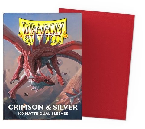 Sleeves Matte Crimson (100 pieces)