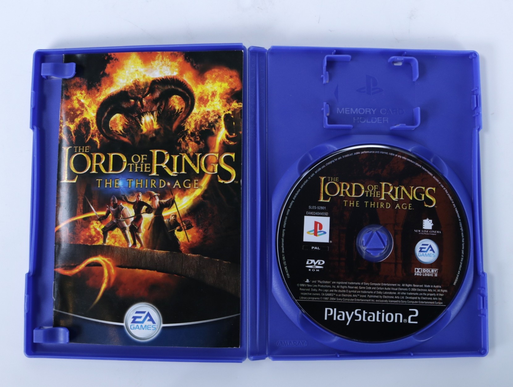 PlayStation 2 - The Lord Of The Rings The Third Age - productfoto 2