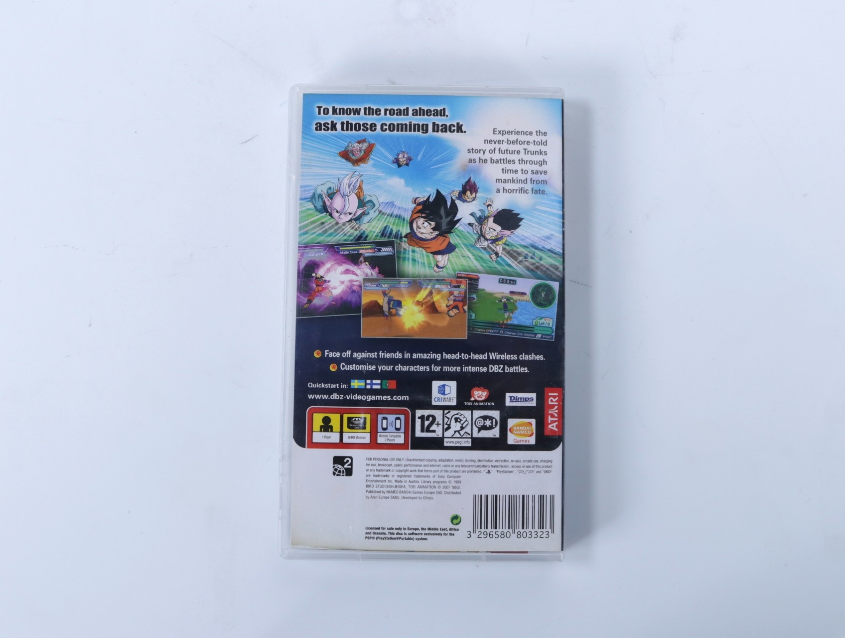 PSP - Dragonball Z Shin Budokai 2 - productfoto 3