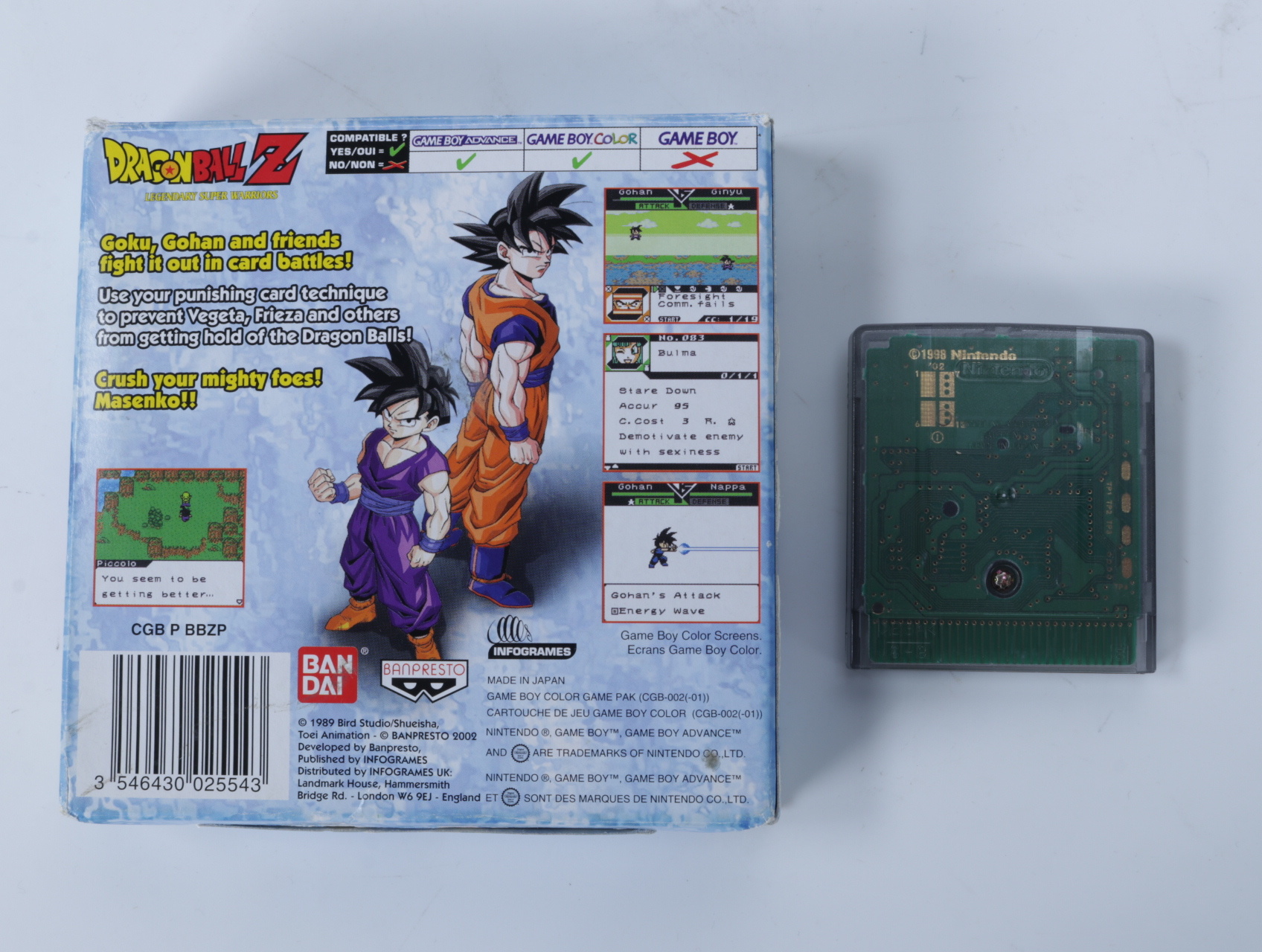 Gameboy Color - Dragon Ball Z Legendary Super Warriors [Met Doosje] - productfoto 2