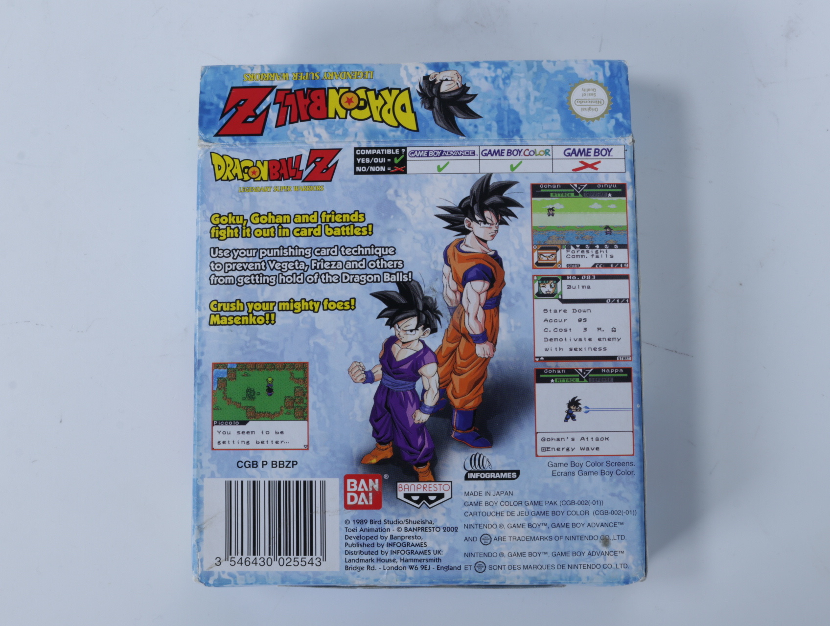 Gameboy Color - Dragon Ball Z Legendary Super Warriors [Met Doosje] - productfoto 4