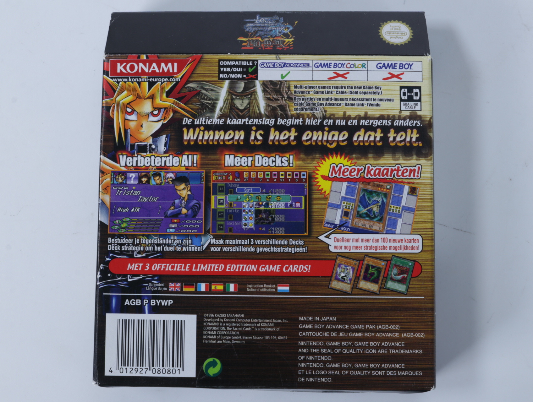 Gameboy Advance - Yu-Gi-Uh! World Championship Tournament 2004 [Met doosje] - productfoto 3