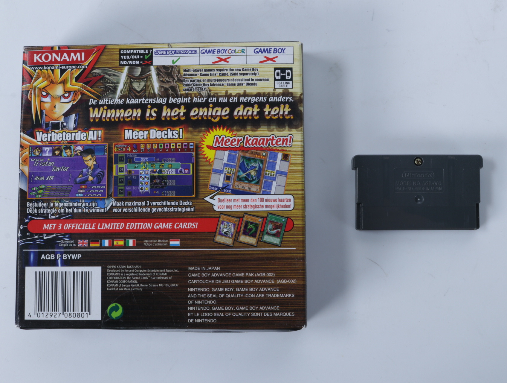 Gameboy Advance - Yu-Gi-Uh! World Championship Tournament 2004 [Met doosje] - productfoto 2