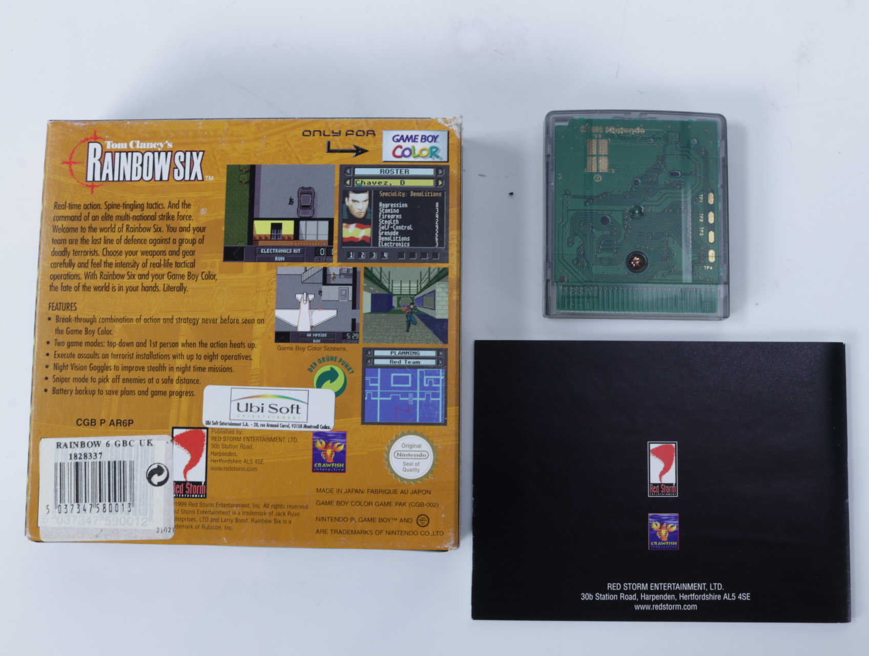 Gameboy Color - Tom Clancy's Rainbow Six [Boxed CIB] - productfoto 2
