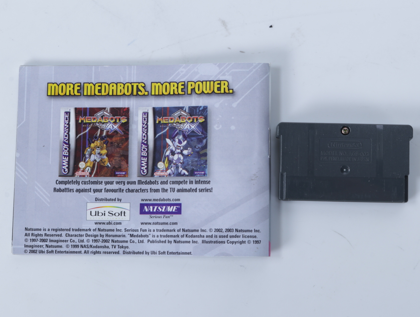 Gameboy Advance - Medabots Rokusho [Met Boekje] - productfoto 2