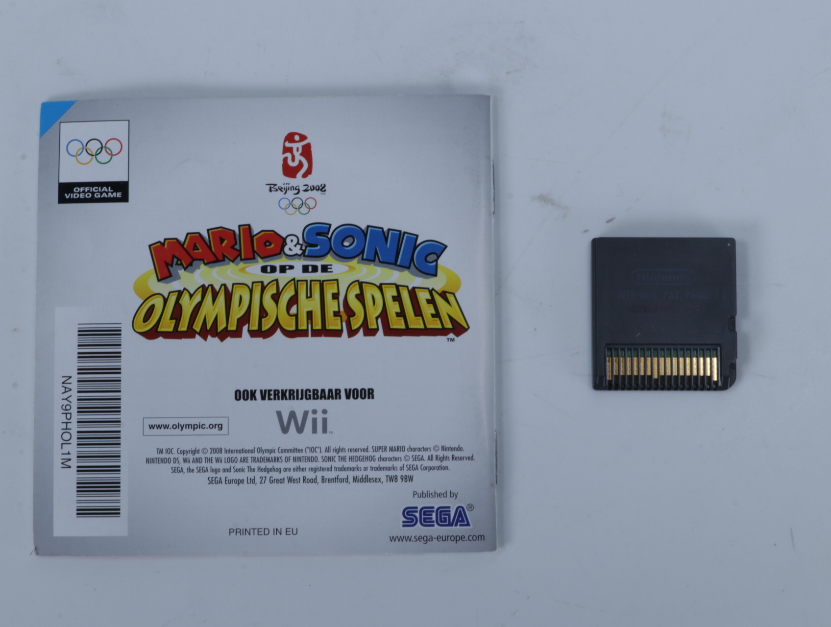 Nintendo DS - Mario & Sonic op de Olympische Spelen [Met Boekje] - productfoto 2