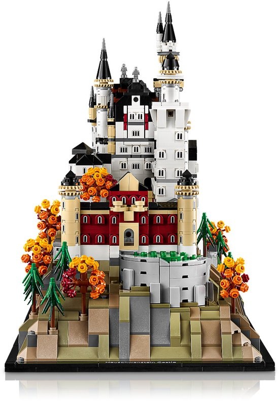 Architecture Slot Neuschwanstein Verzamelset - 21063 - productfoto 3