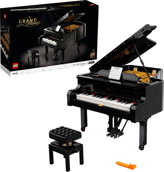 Ideas Vleugelpiano - 21323 - LEGO - productfoto 3