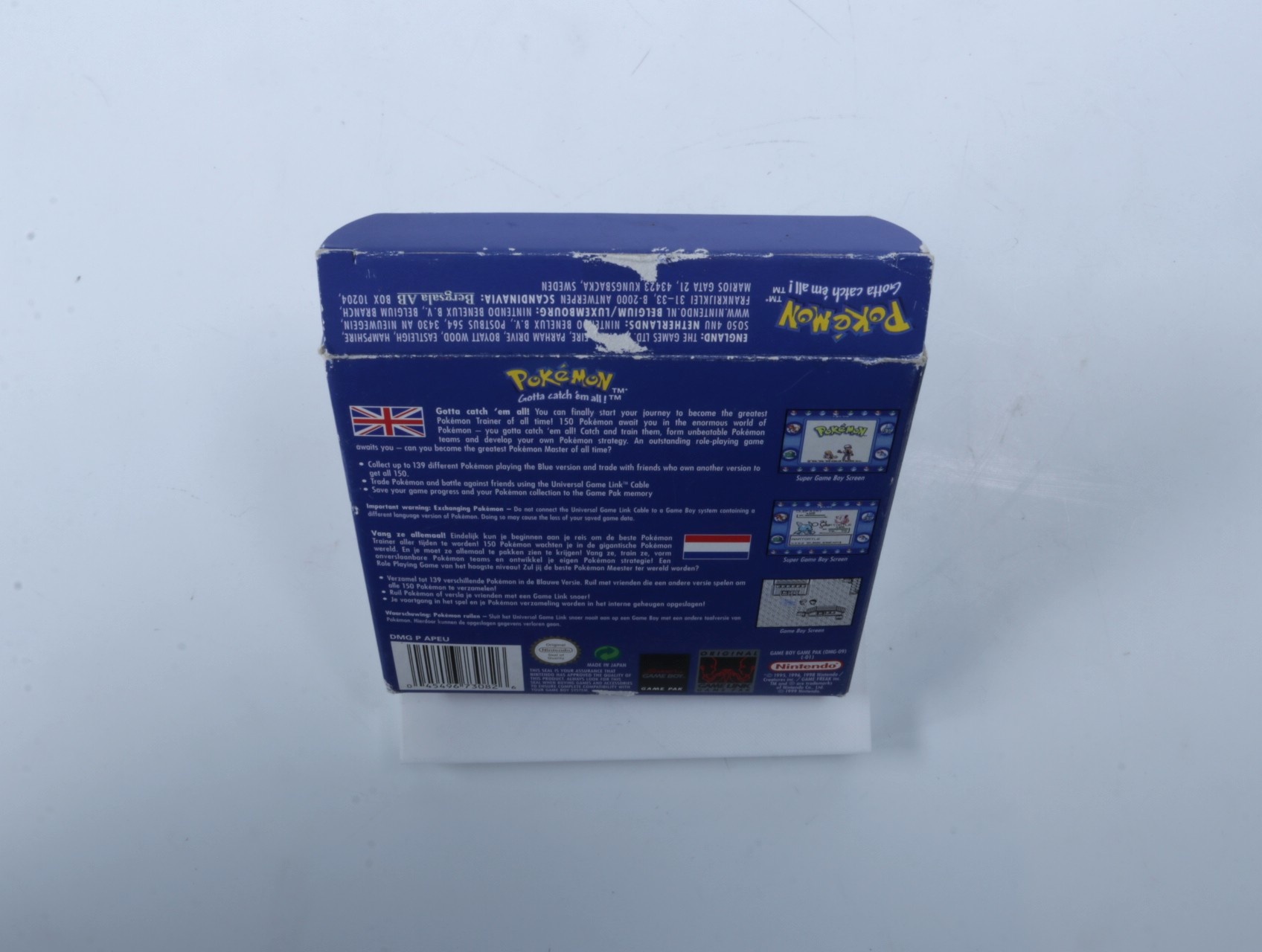 Game Boy - Pokémon Blue (CIB) - productfoto 9