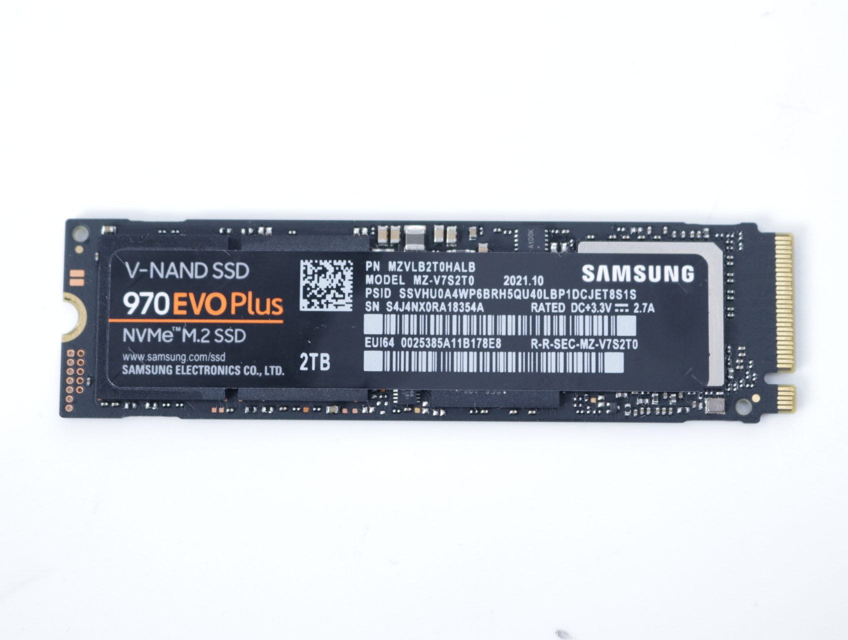 970 EVO Plus 2TB SSD [Tweedekansje]