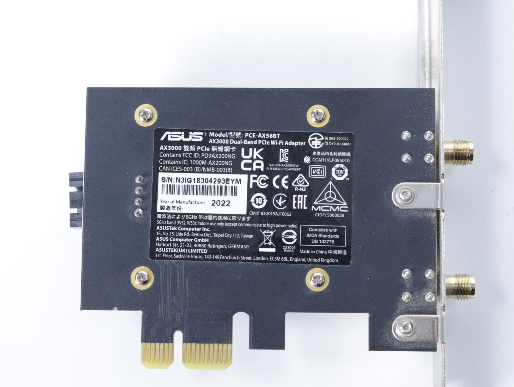 PCE-AX58BT [Tweedekansje] - Asus - productfoto 2