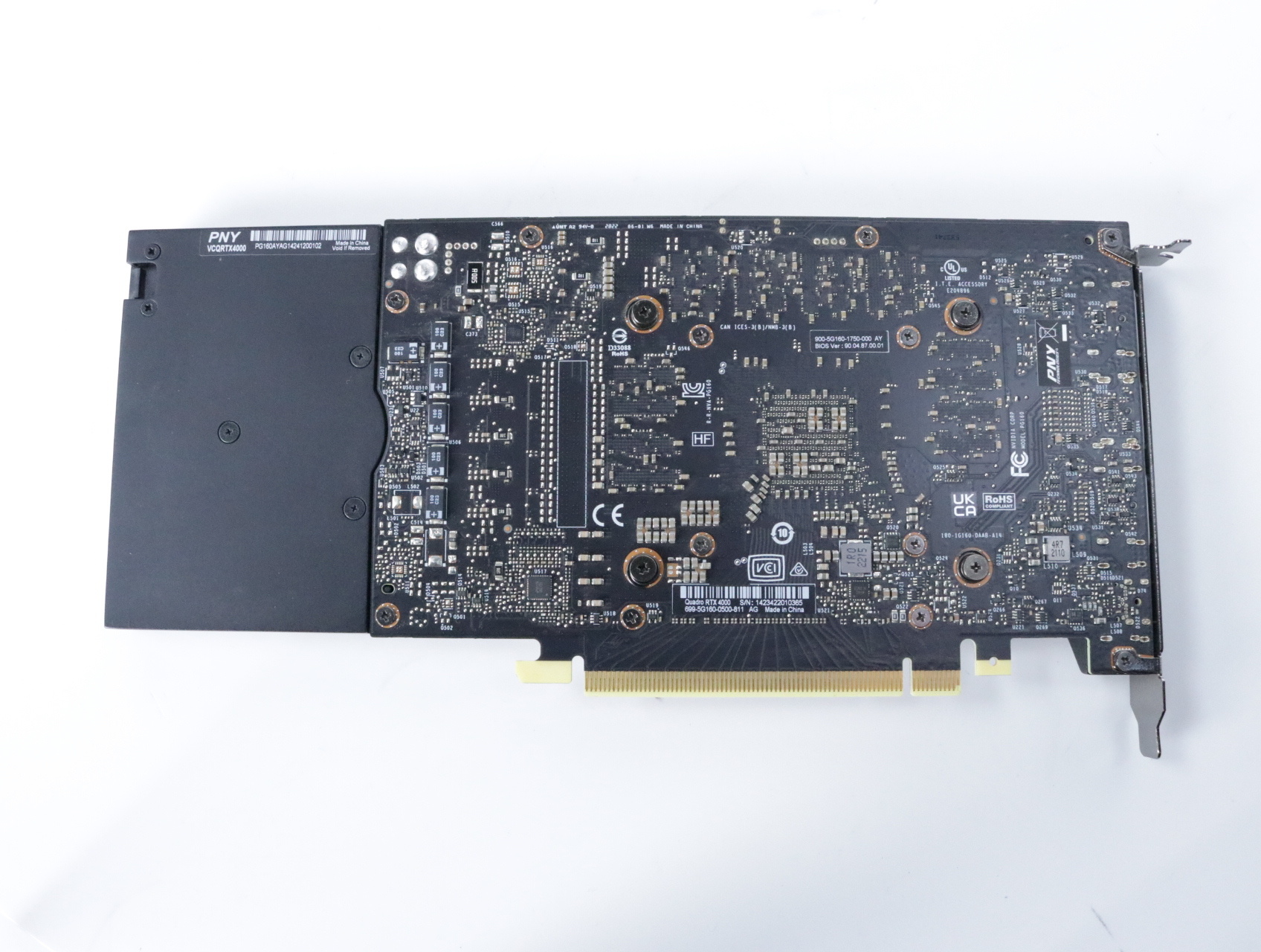 Nvidia Quadro RTX 4000 8GB [Tweedekansje] - PNY - productfoto 2
