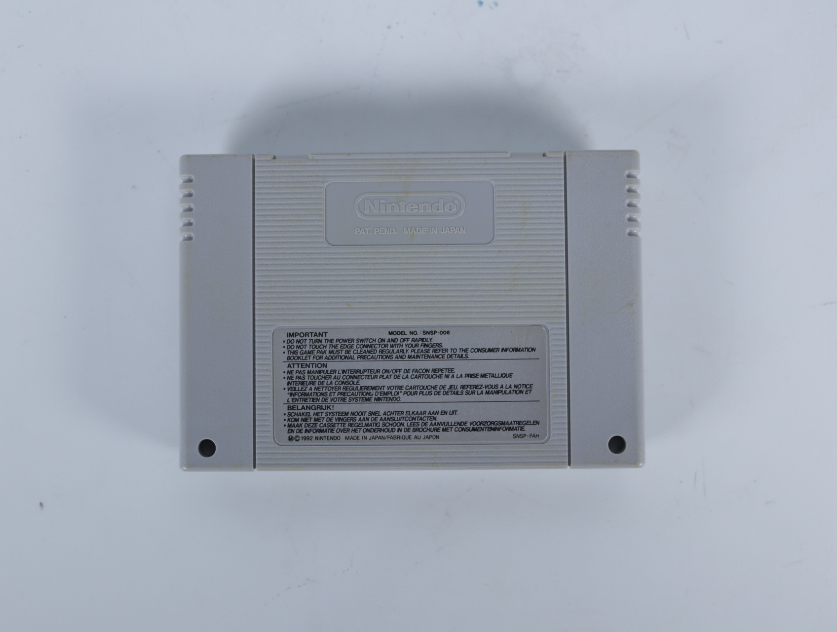 SNES - Rival Turf - productfoto 2