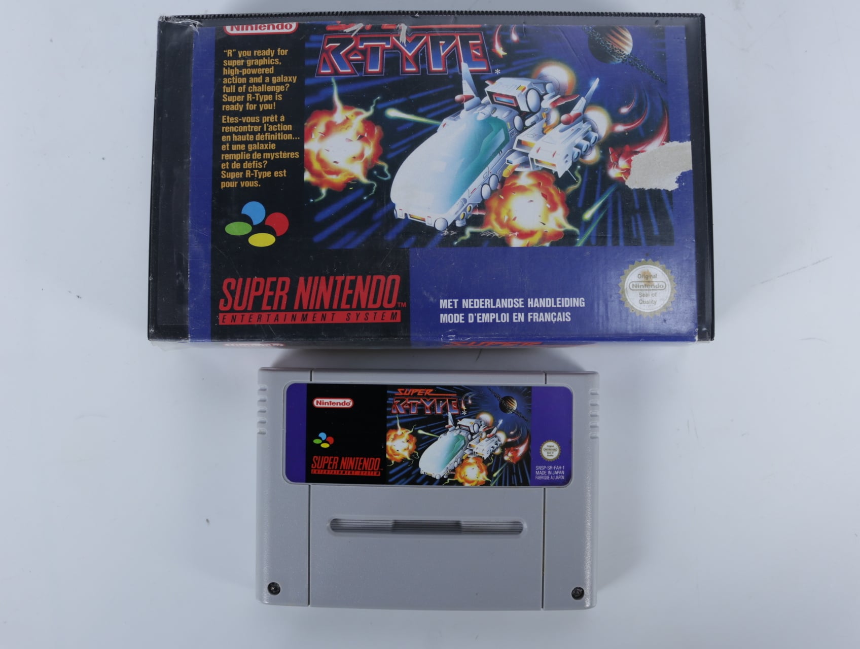 SNES - Super R-Type - Plastic Boxed