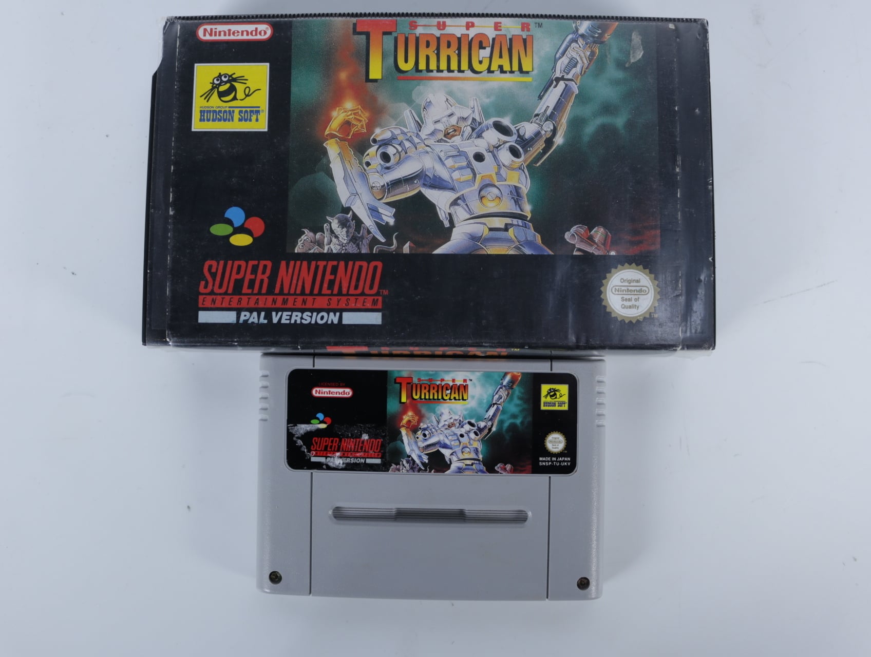 SNES - Super Turrican - Plastic Boxed