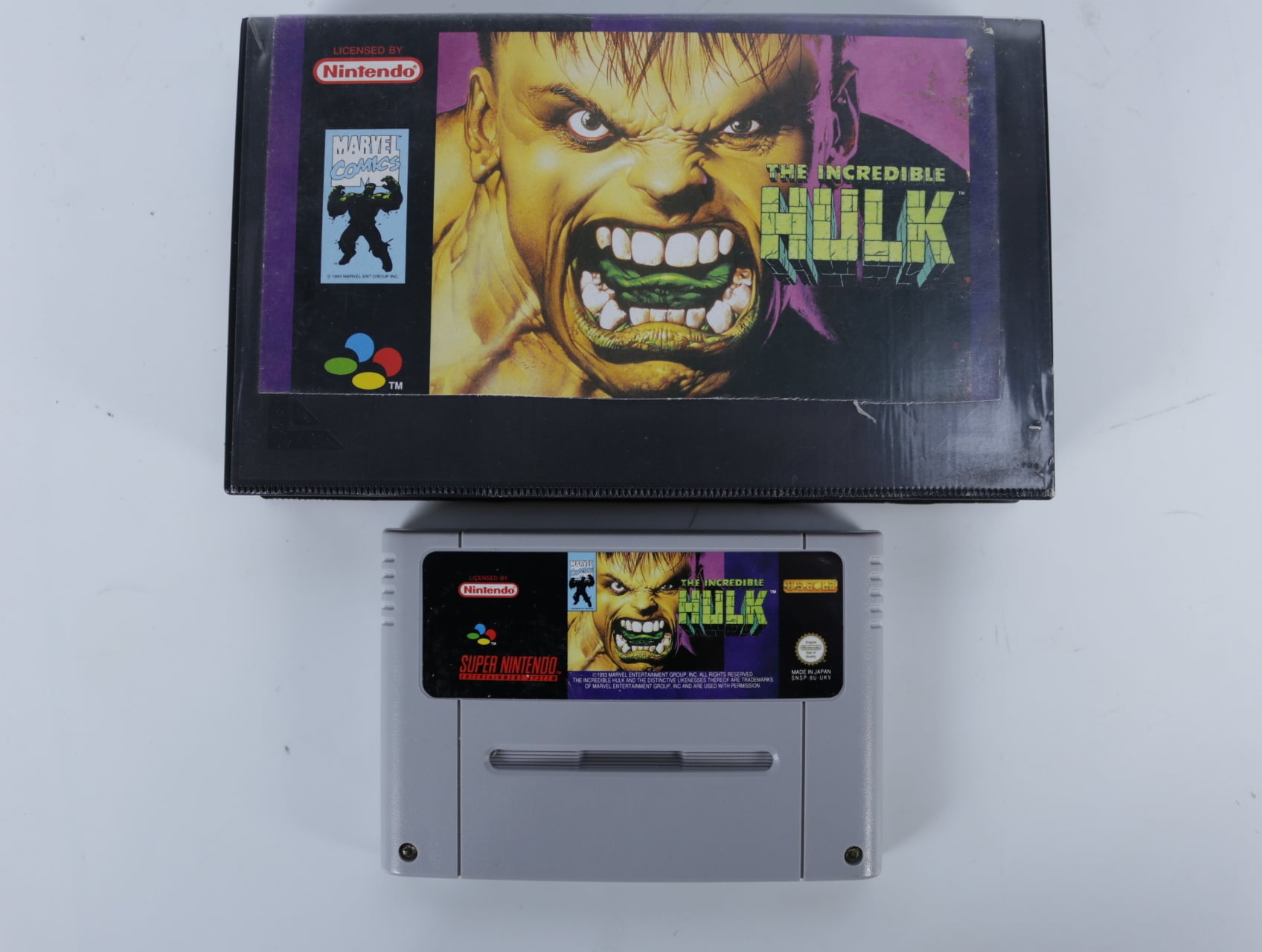 SNES - The Incredible Hulk - Plastic Boxed
