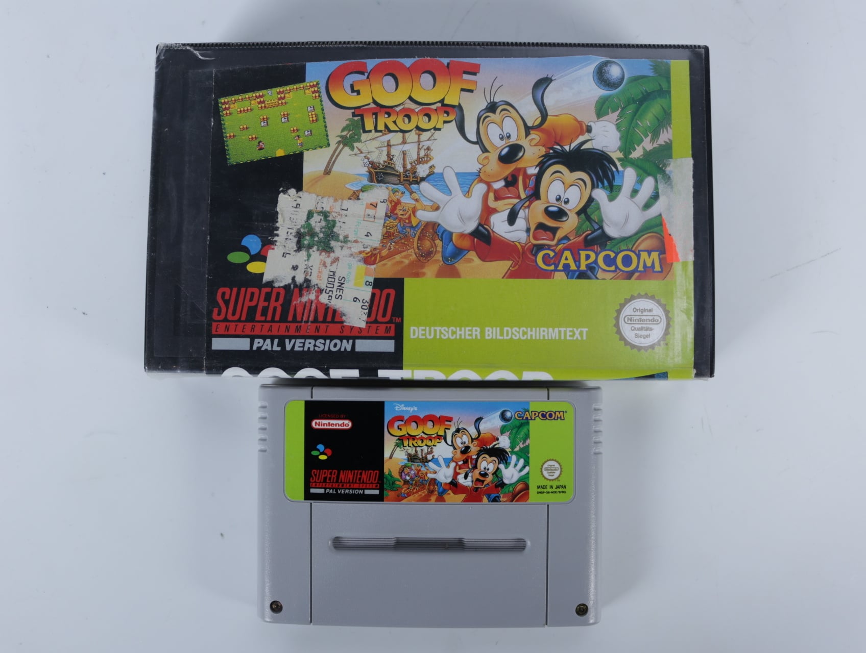 SNES - Goof Troop - Plastic Boxed