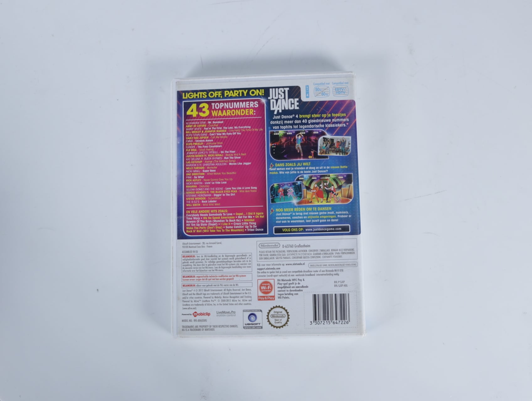 Wii - Just Dance 4 [No Manual] - productfoto 2