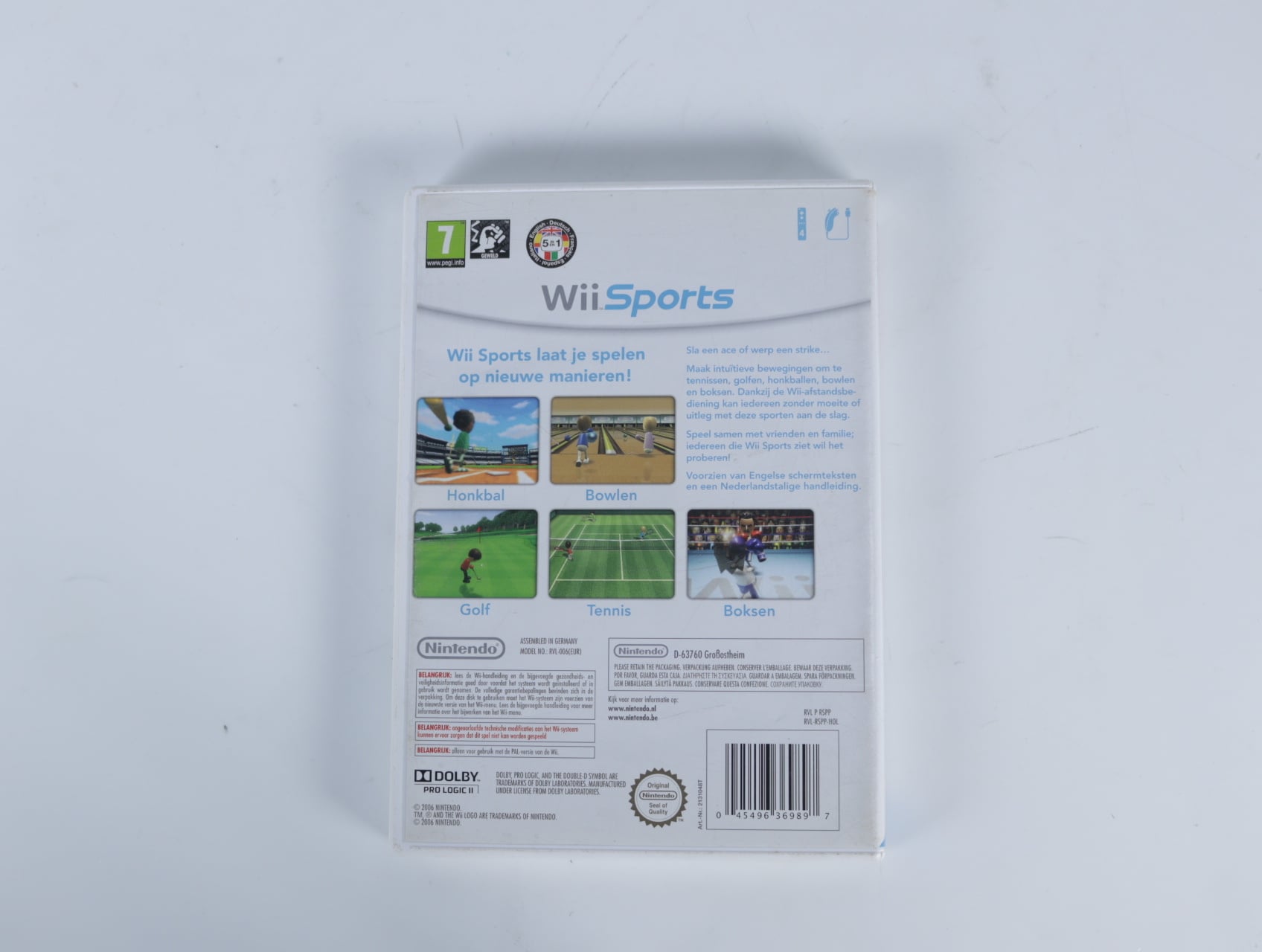 Wii - Wii Sports - productfoto 2