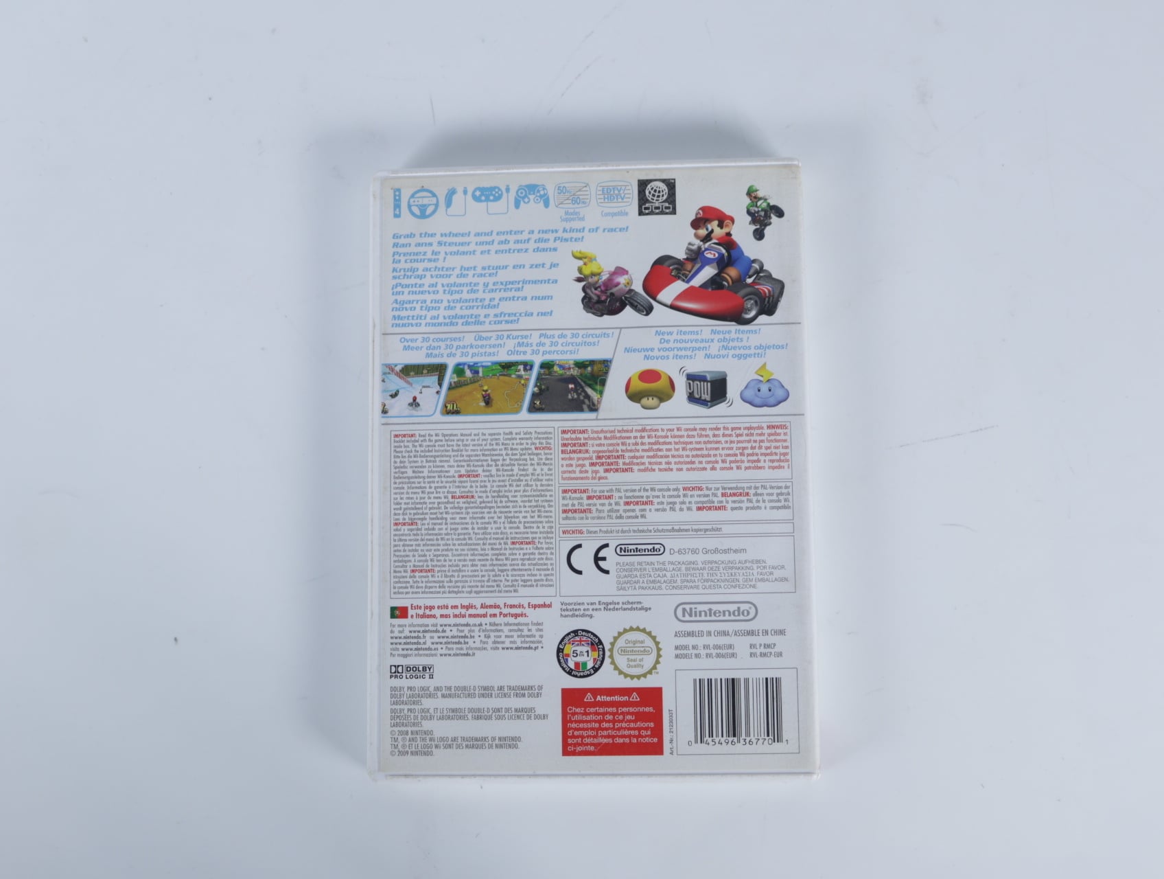 Wii - Mario Kart [No Manual] - productfoto 2
