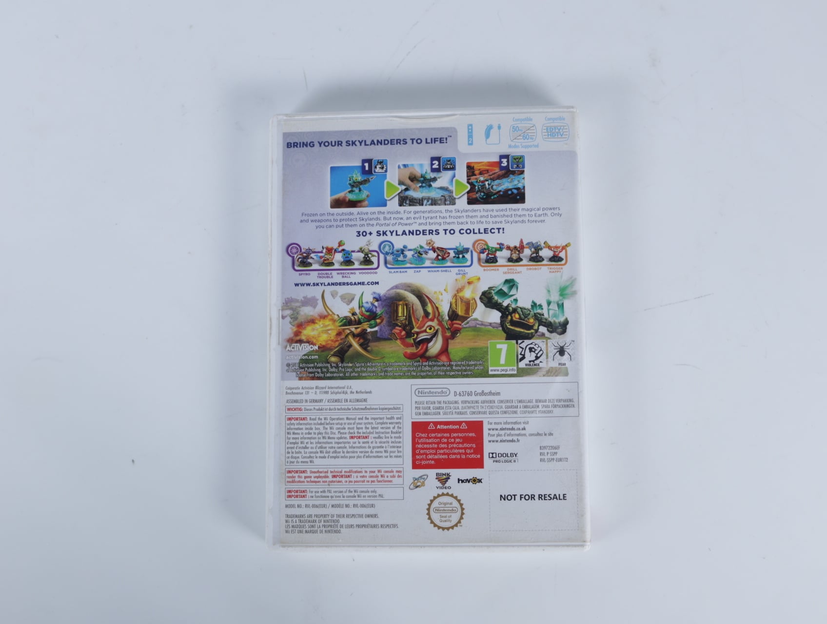 Wii - Skylanders Spyro's Adventure - productfoto 2