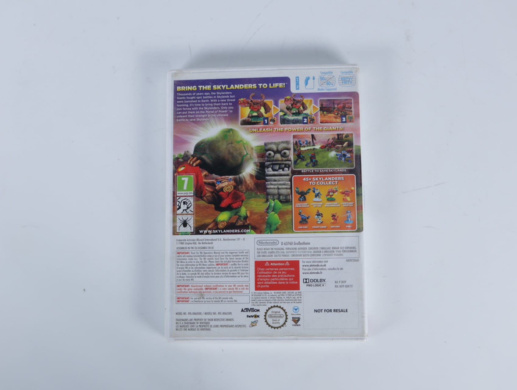 Wii - Skylander Giants - productfoto 2