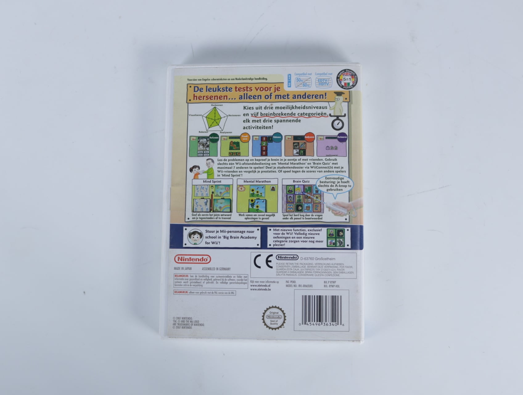 Wii - Big Brain Academy - productfoto 2