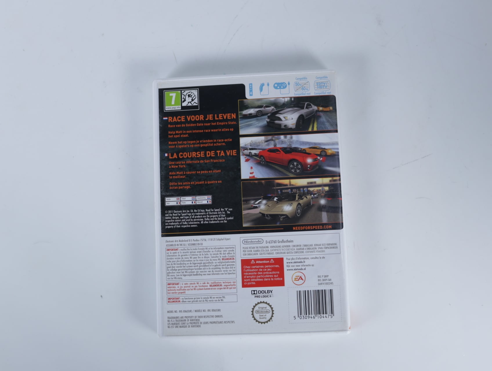 Wii - Need For Speed The Run - productfoto 2