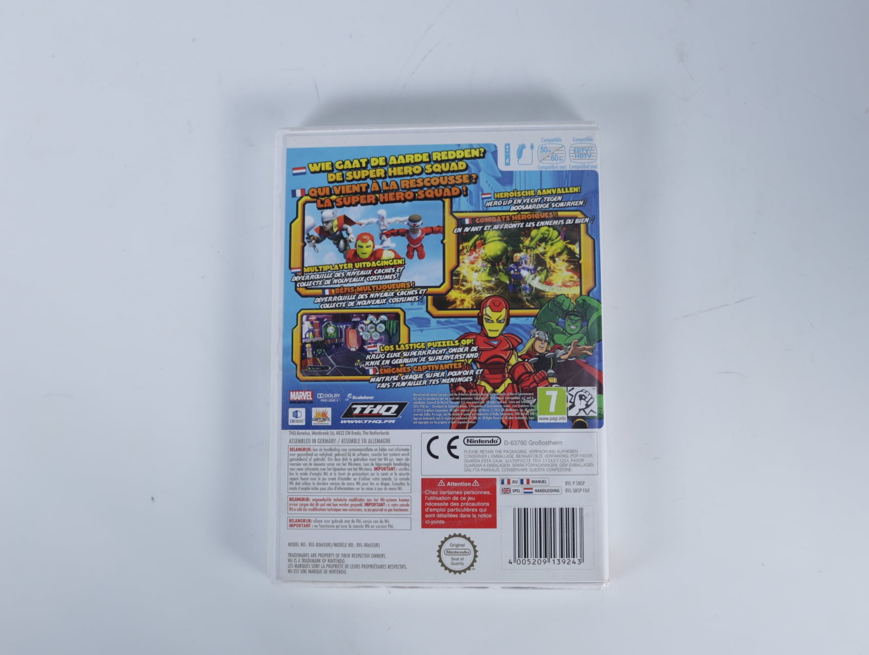 Wii - Super Hero Squad The Infinity Guantlet - productfoto 2