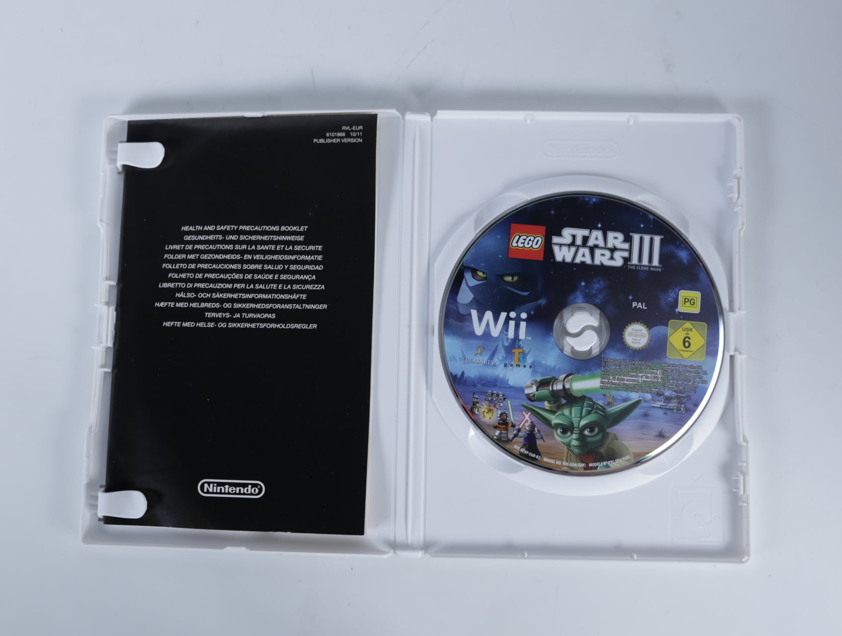 Wii - Star Wars III The Clone Wars - productfoto 3