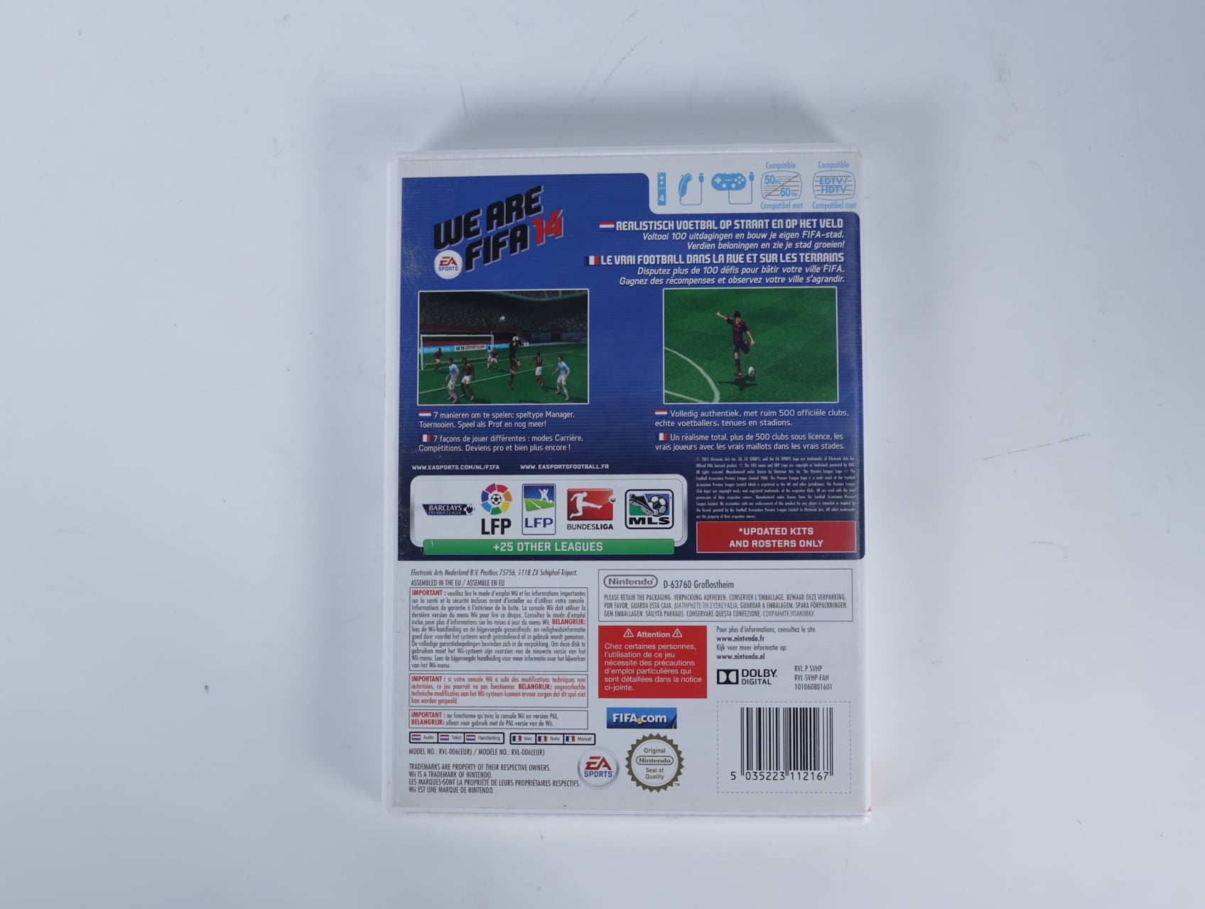 Wii - Fifa 14 - productfoto 2