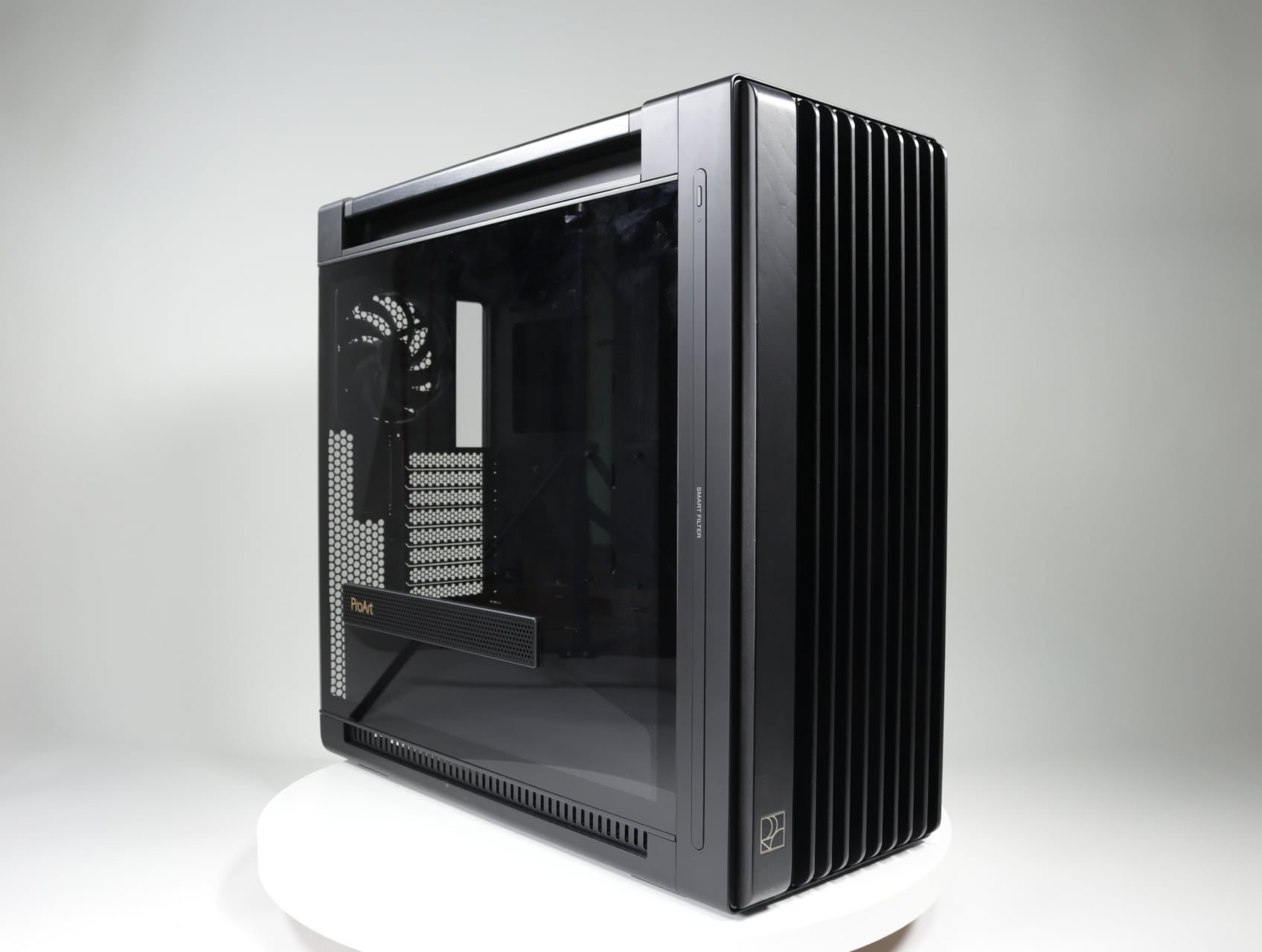 ProArt PA602 Wood Edition, Tempered Glass side-panel