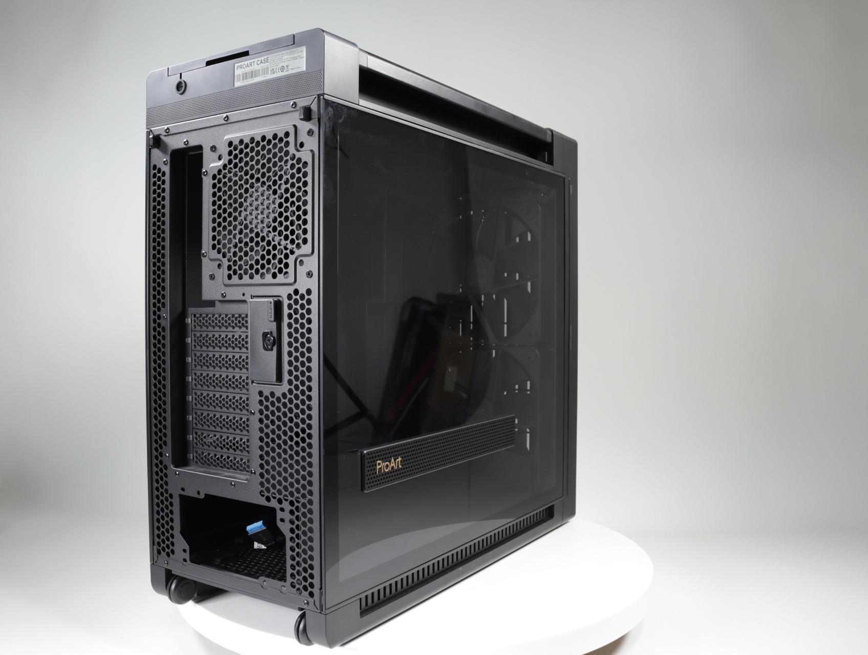 ProArt PA602 Wood Edition, Tempered Glass side-panel - ASUS - productfoto 2