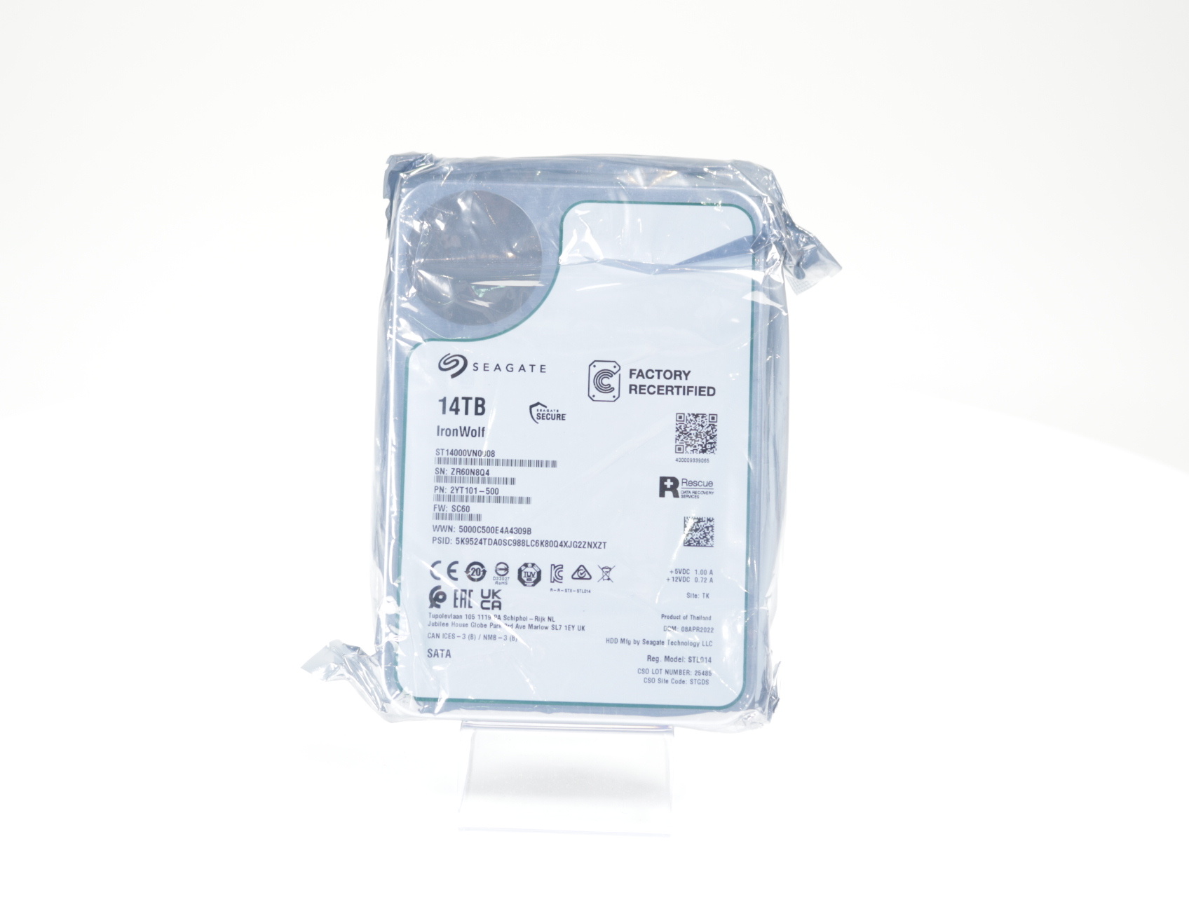 IronWolf 14TB [Nieuw]