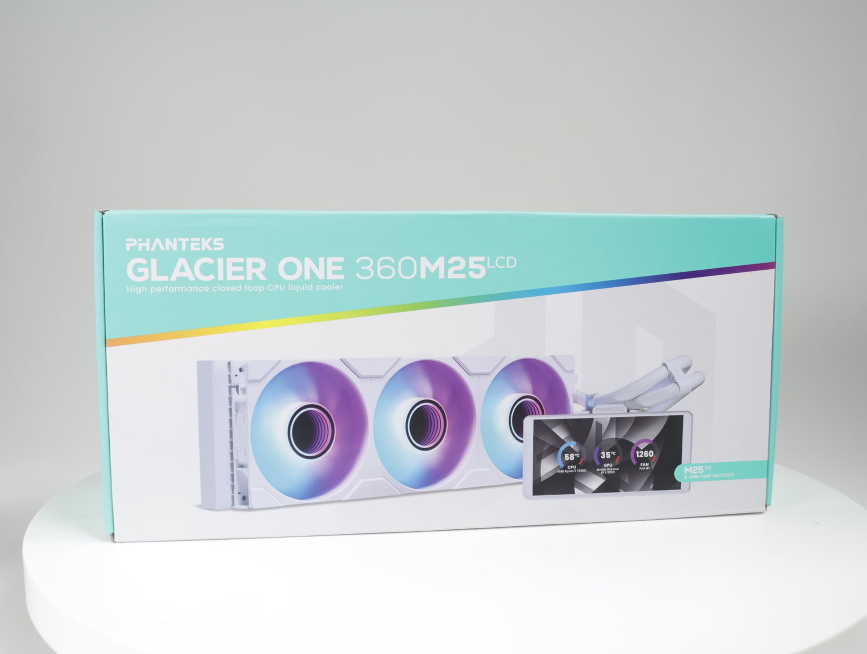 Glacier One 360M25 LCD Wit [nieuw]
