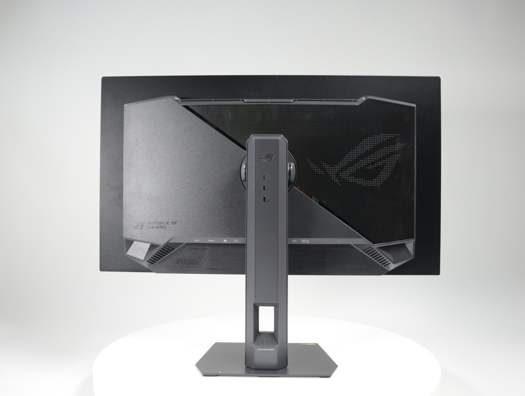 ROG Strix OLED XG27AQWMG Zwart | QHD - 280Hz, 0,03ms - OLED - 26,5 inch - ASUS - productfoto 3