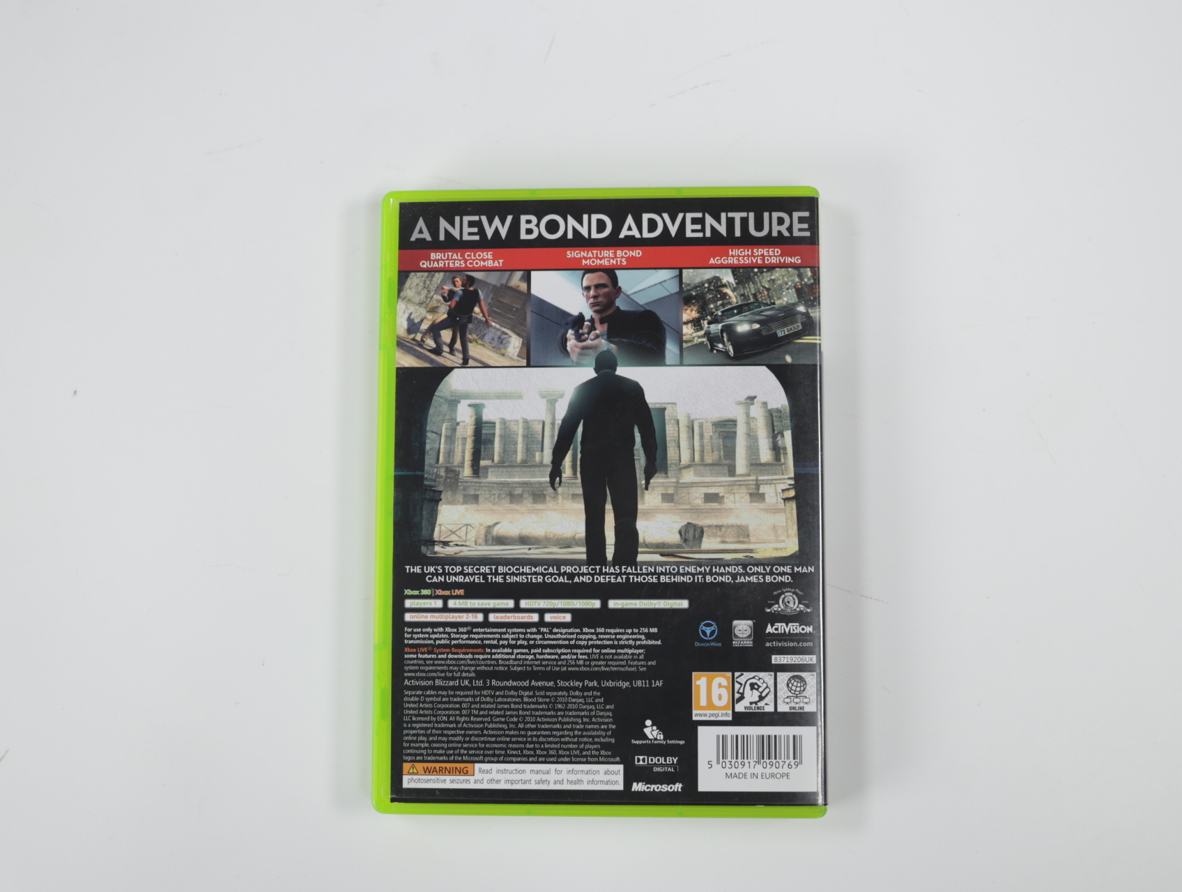 Xbox 360 - 007: Blood Stone - productfoto 2