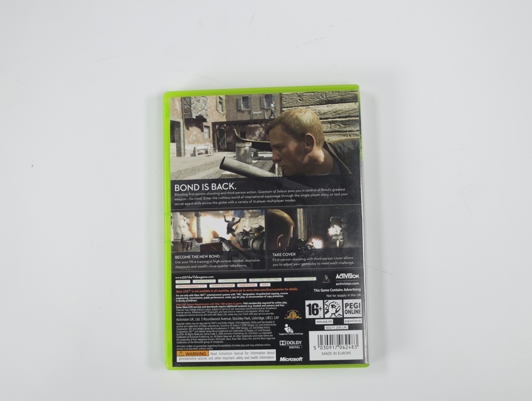 Xbox 360 - 007: Quantum of Solace - productfoto 2