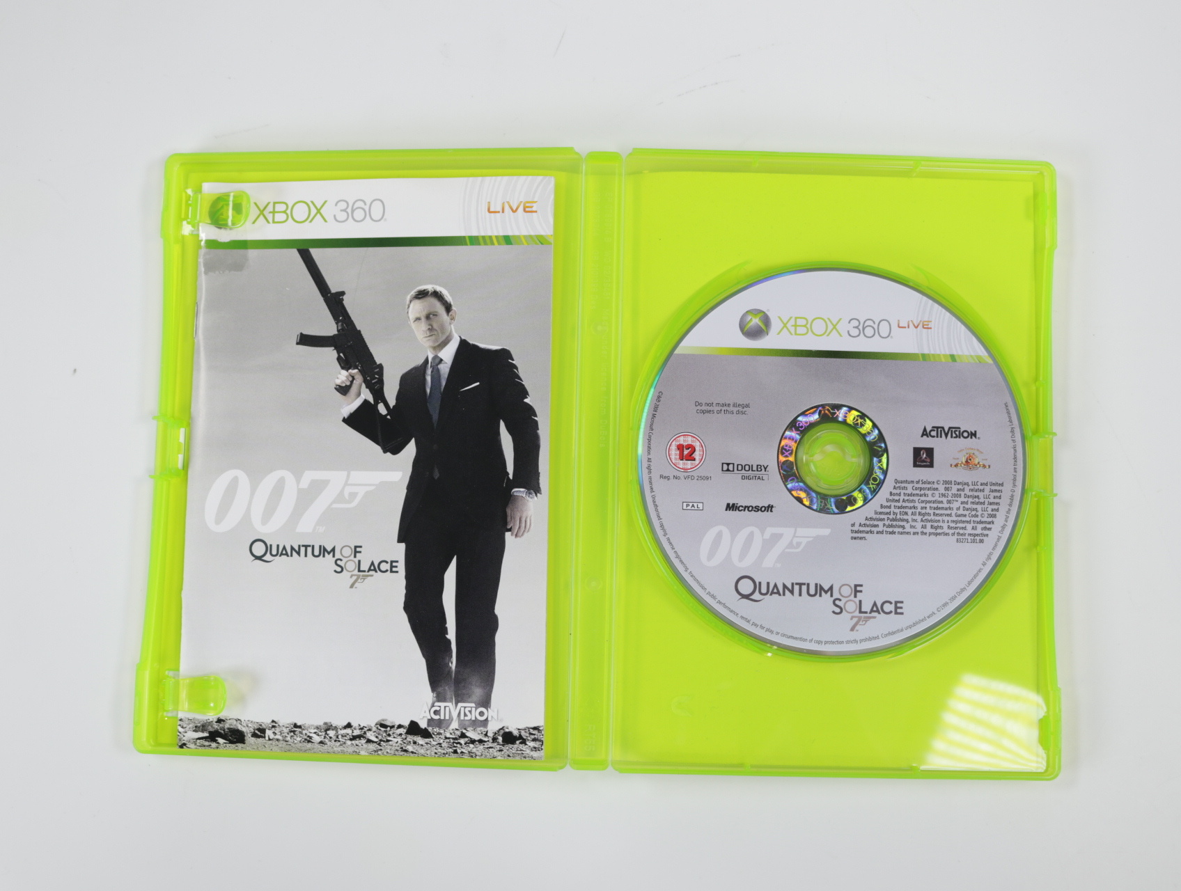 Xbox 360 - 007: Quantum of Solace - productfoto 3