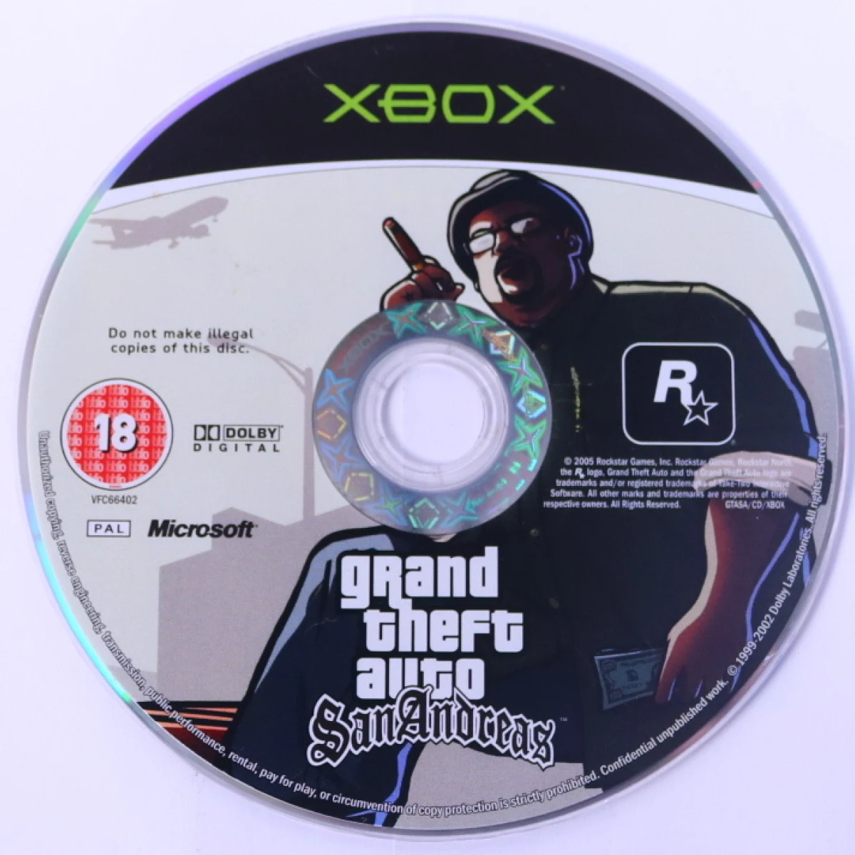 Xbox Classic - Grand Theft Auto: San Andreas [Geen Hoesje]
