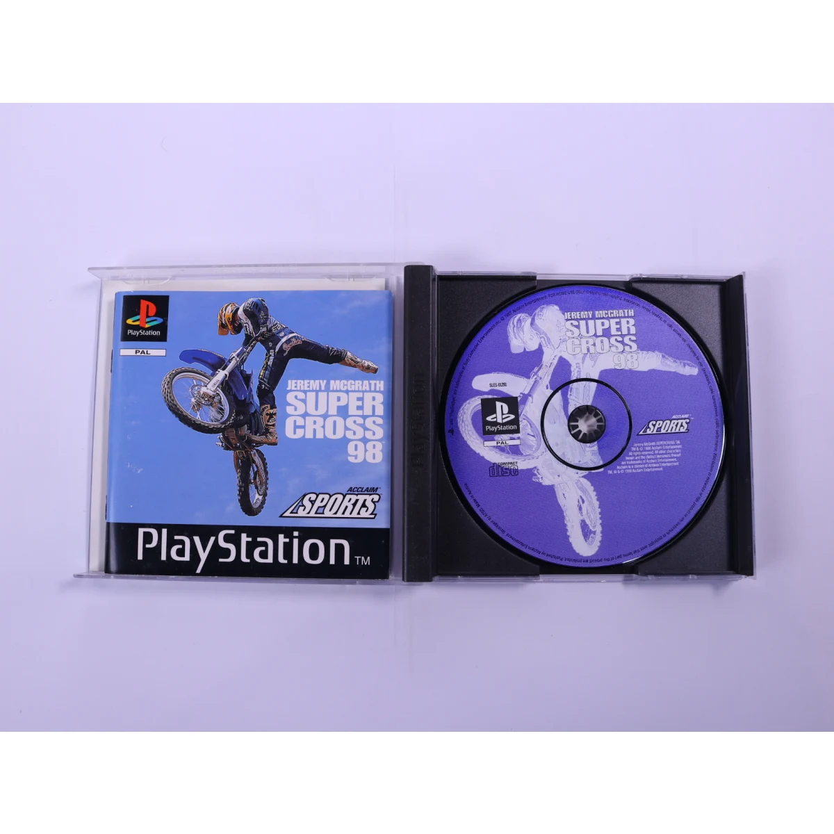 PlayStation 1 - Jeremy McGrath Supercross '98 - productfoto 2