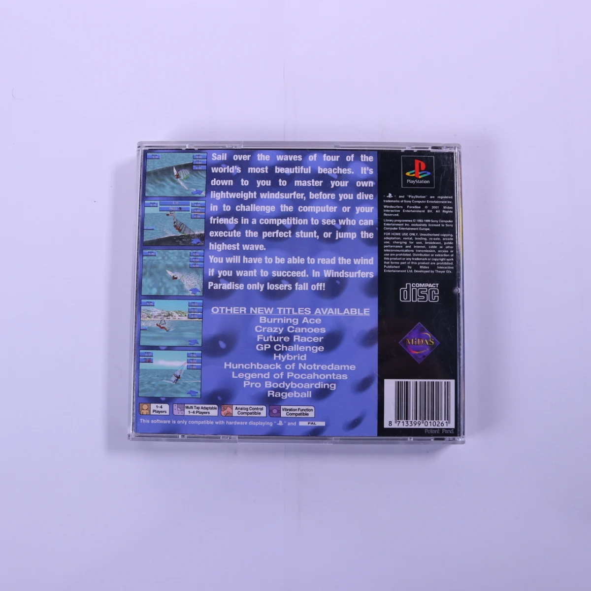 PlayStation 1 - Wind Surfers Paradise - productfoto 2