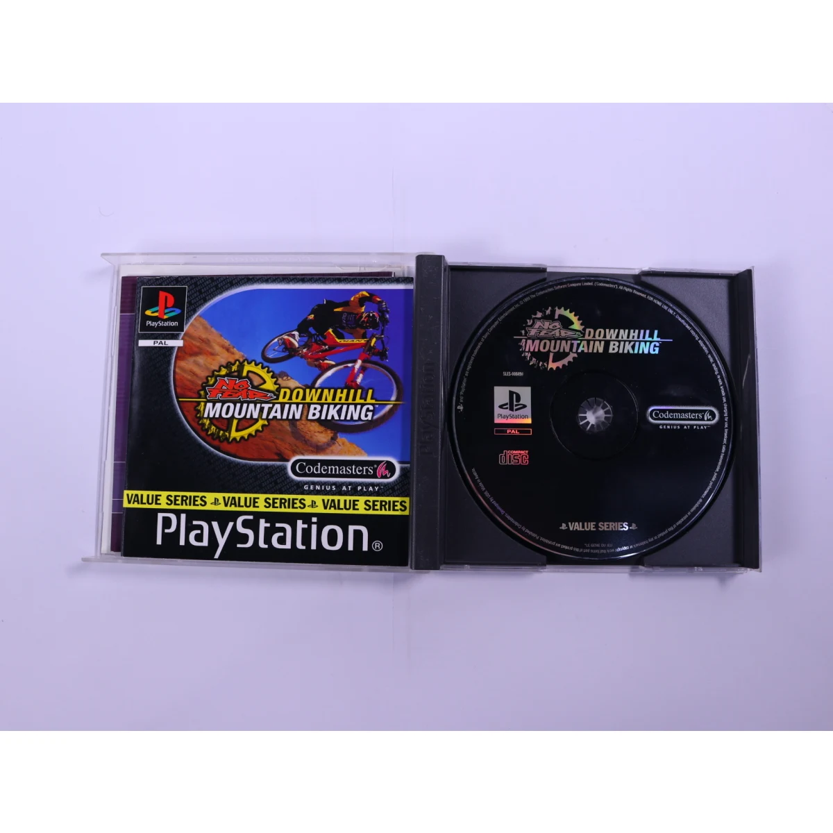 PlayStation 1 - No Fear Downhill Mountain Biking - productfoto 3