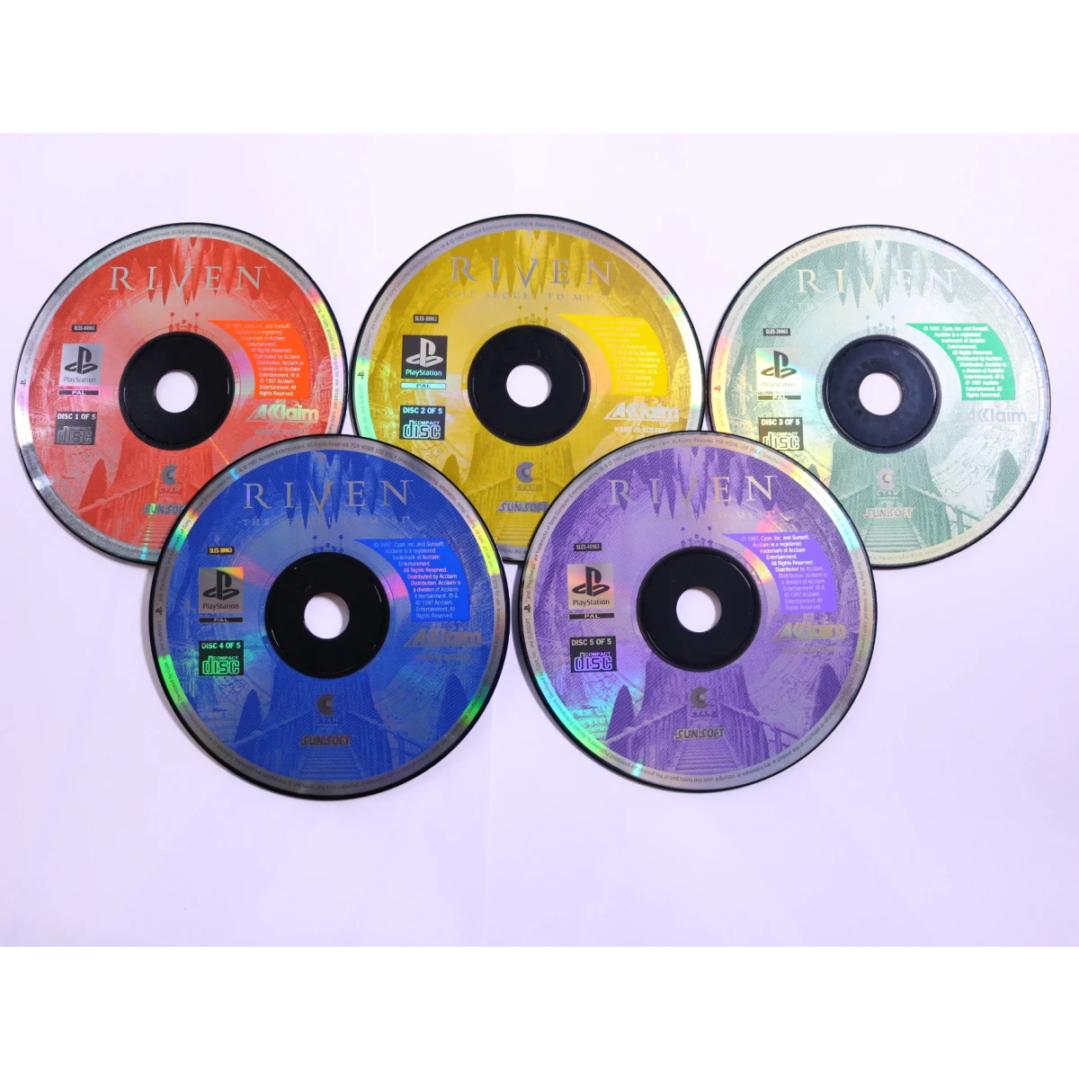 PlayStation 1 - Riven: The Sequel to Myst [All Disc] [Geen Boekje] - Cyan Worlds - productfoto 2