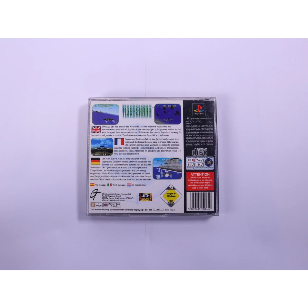 PlayStation 1 - Tiger Shark - productfoto 2