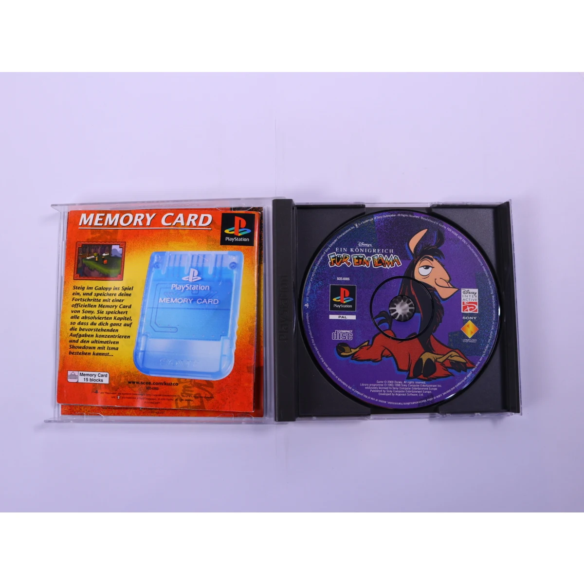 PlayStation 1 - Ein Königreich für ein Lama - productfoto 3