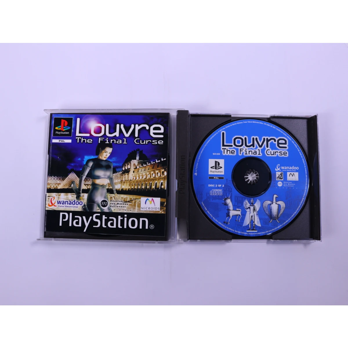 PlayStation 1 - Louvre: The Final Curse - productfoto 4