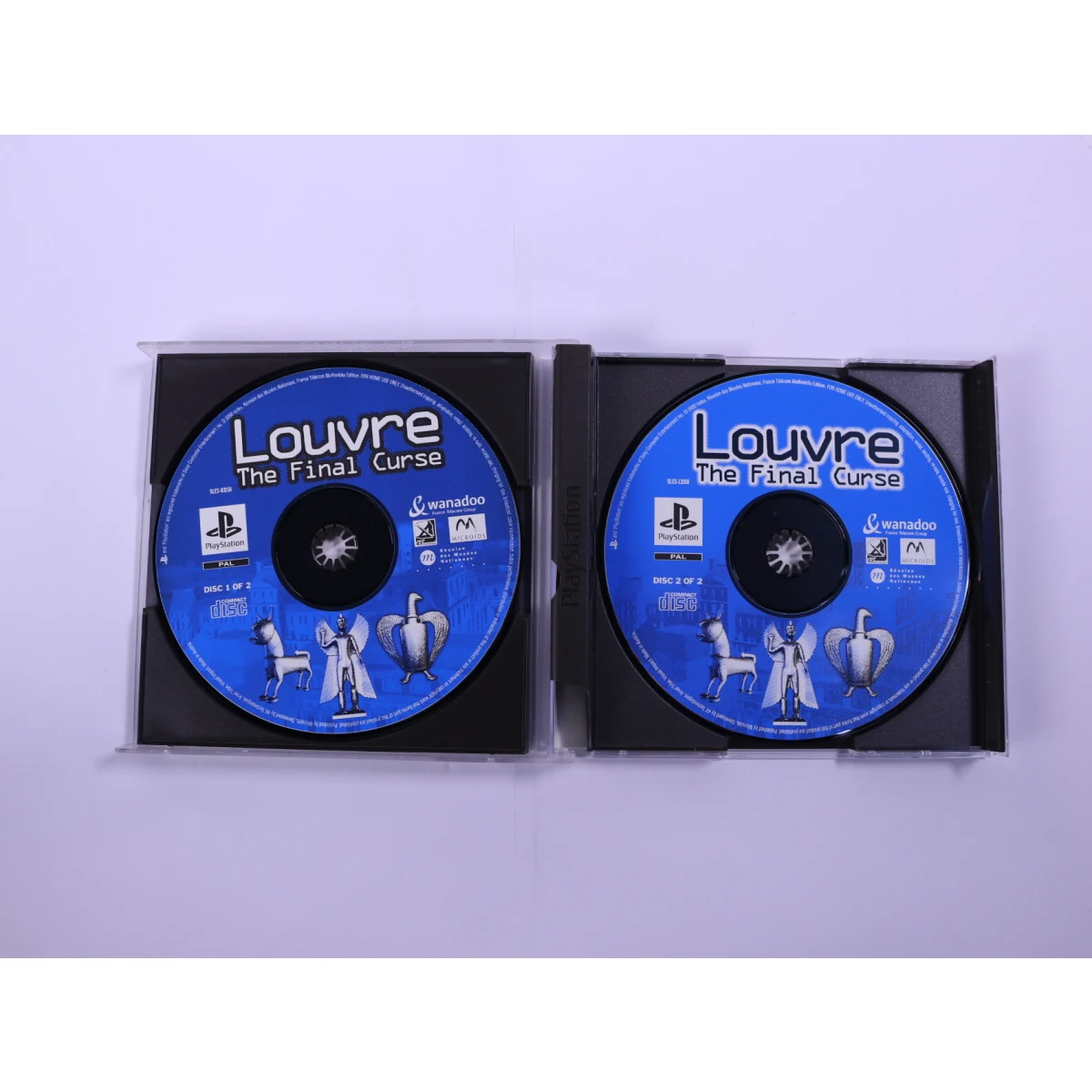 PlayStation 1 - Louvre: The Final Curse - productfoto 3