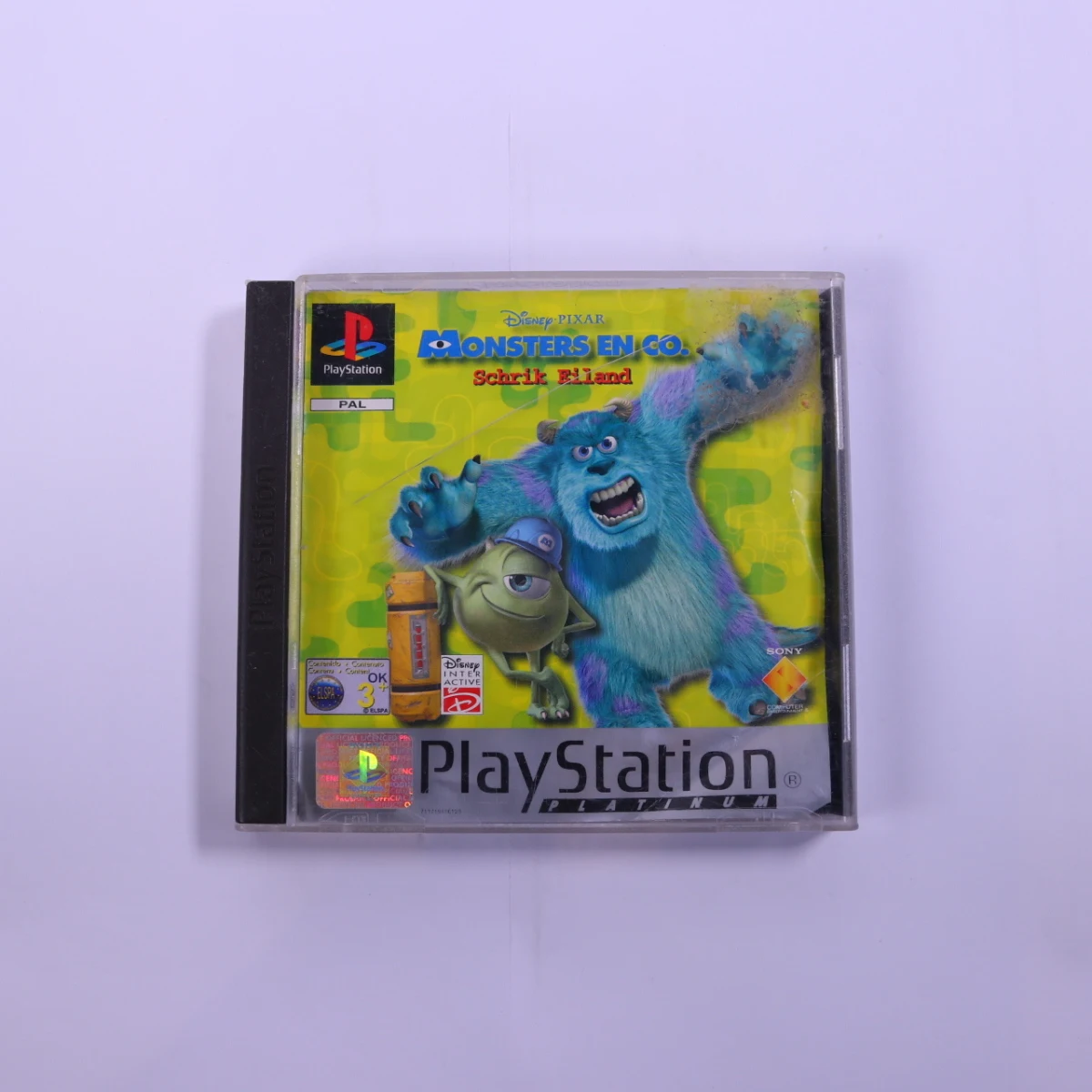 PlayStation 1 - Monsters en Co Schrik Eiland [Platinum]