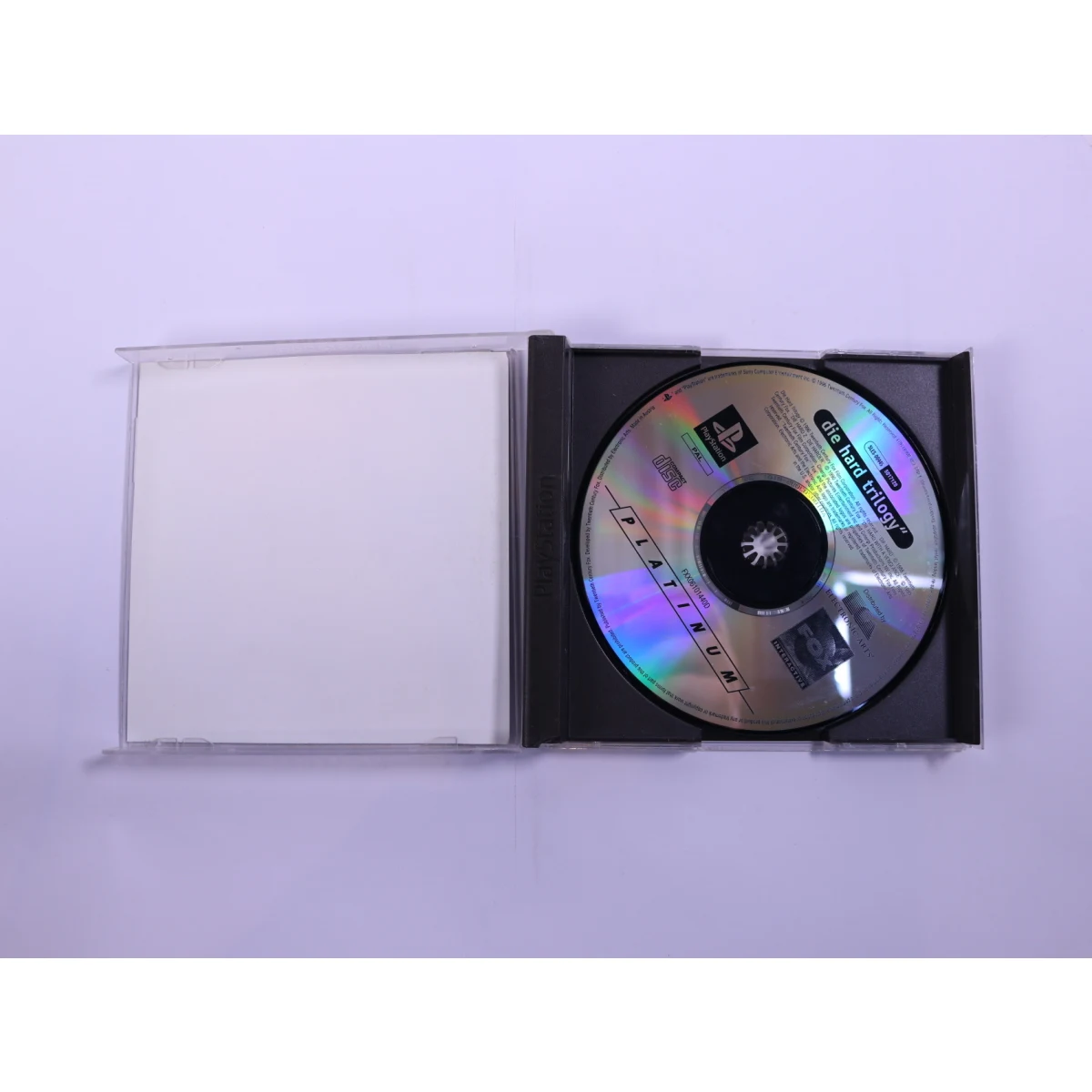 PlayStation 1 - Die Hard Trilogy [Platinum] [No Manual] - productfoto 3